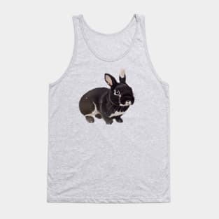 Silver Marten Rabbit with Cutesy Eyes Tank Top